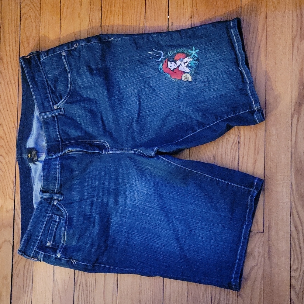 Jeans Shorts Disney princess plus size